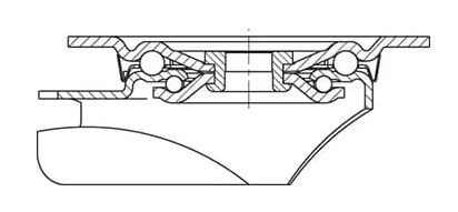 Umlenkrolle L-ALEV 161K-SG 2