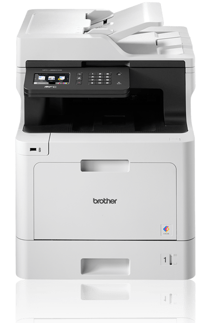 Brother MFC-L8690CDW Professionelles 4-in-1 Farblaser-Multifunktionsgerät weiß/schwarz